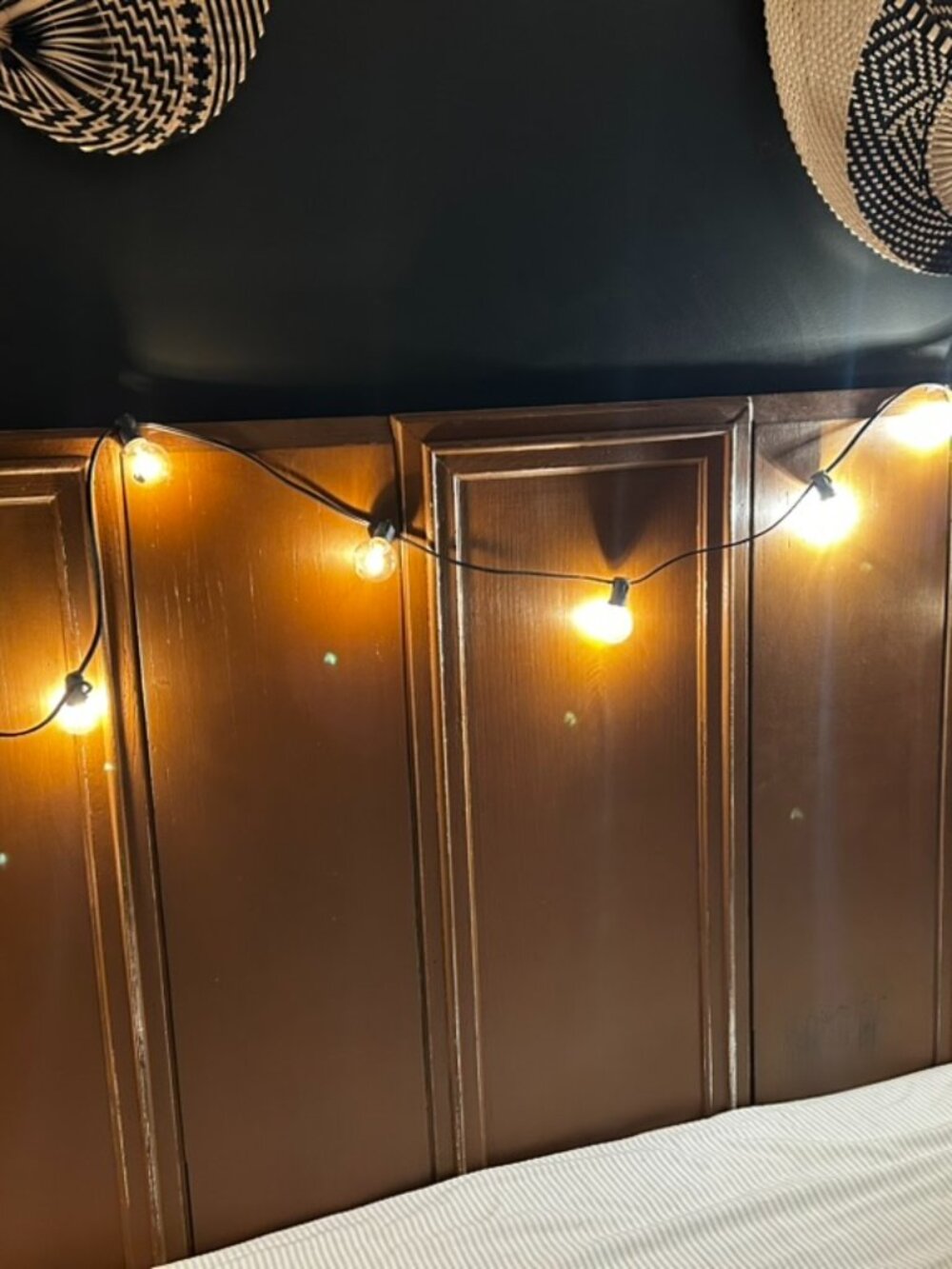 Hanging String Lights, Xtra bulbs and Switch